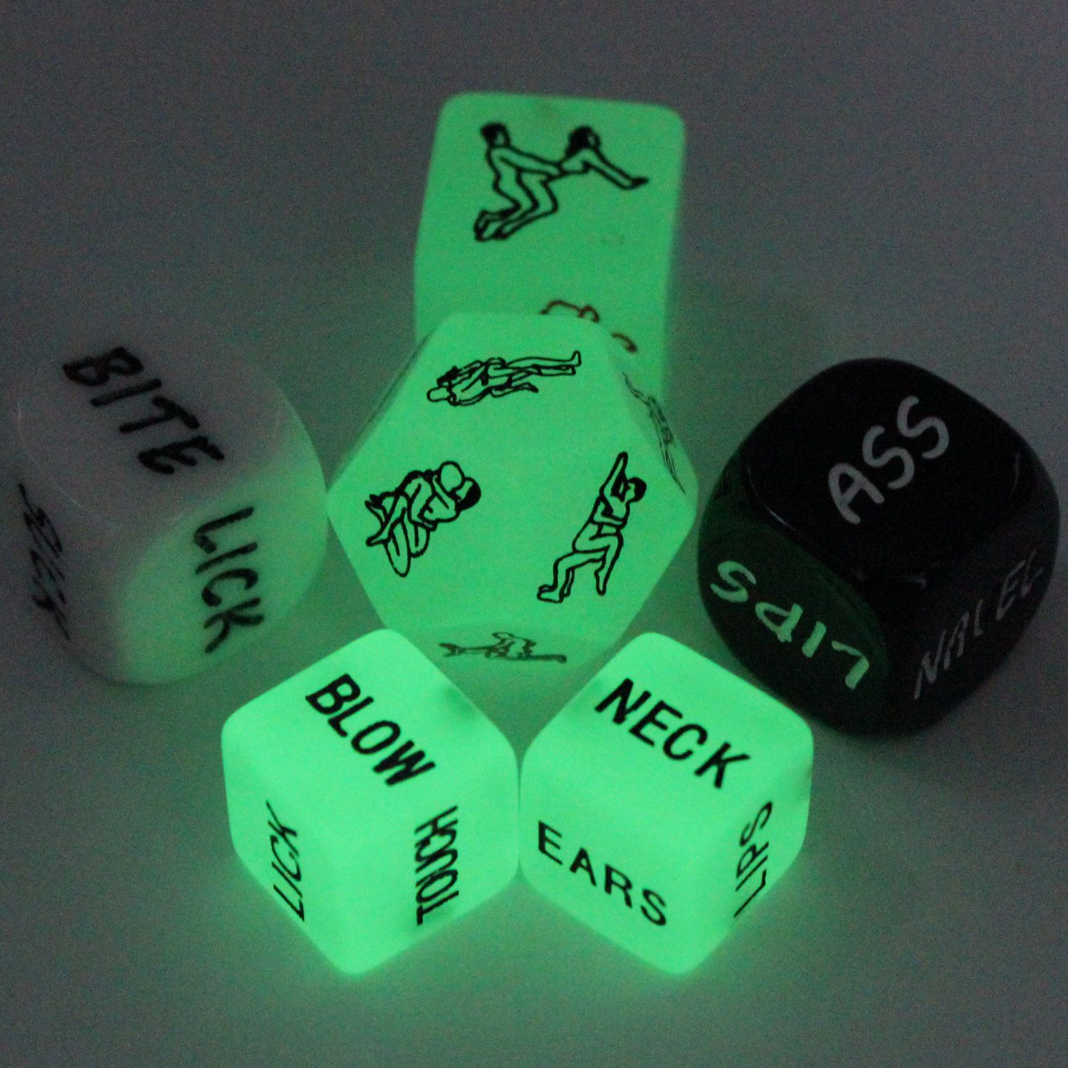 Sex Love Dice Adult Couples Sweetheart Lover Funny Game Dice With Gift