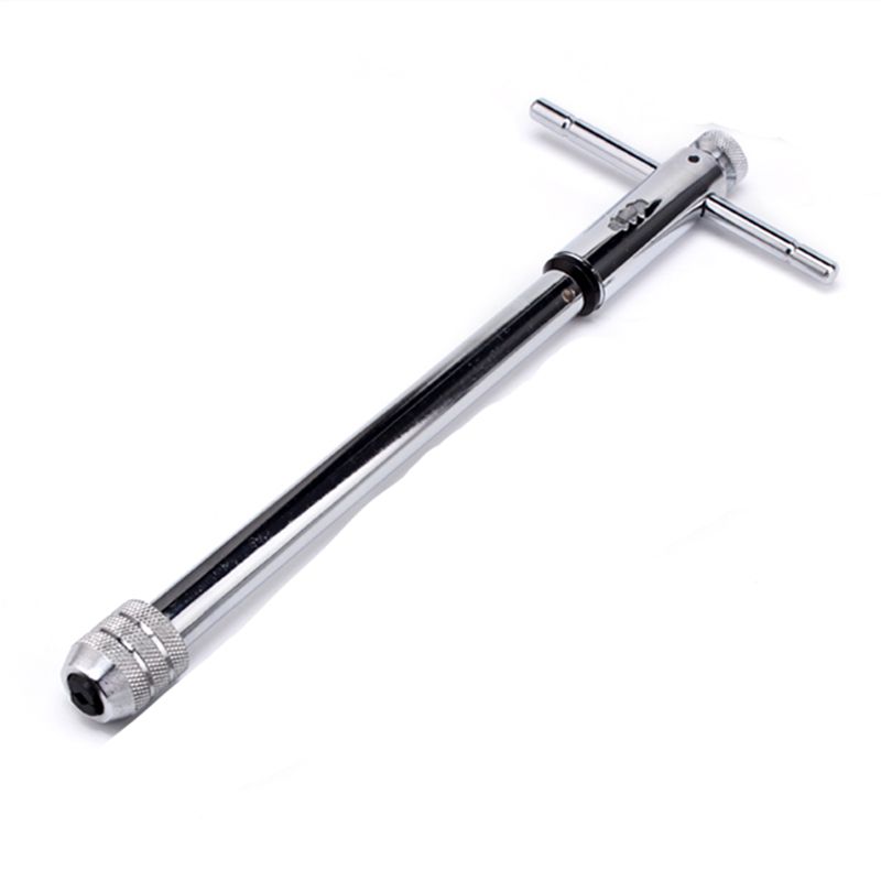 Aluminium Alloy Adjustable Ratchet Screw Tap Wrench Tapping Holder Tool