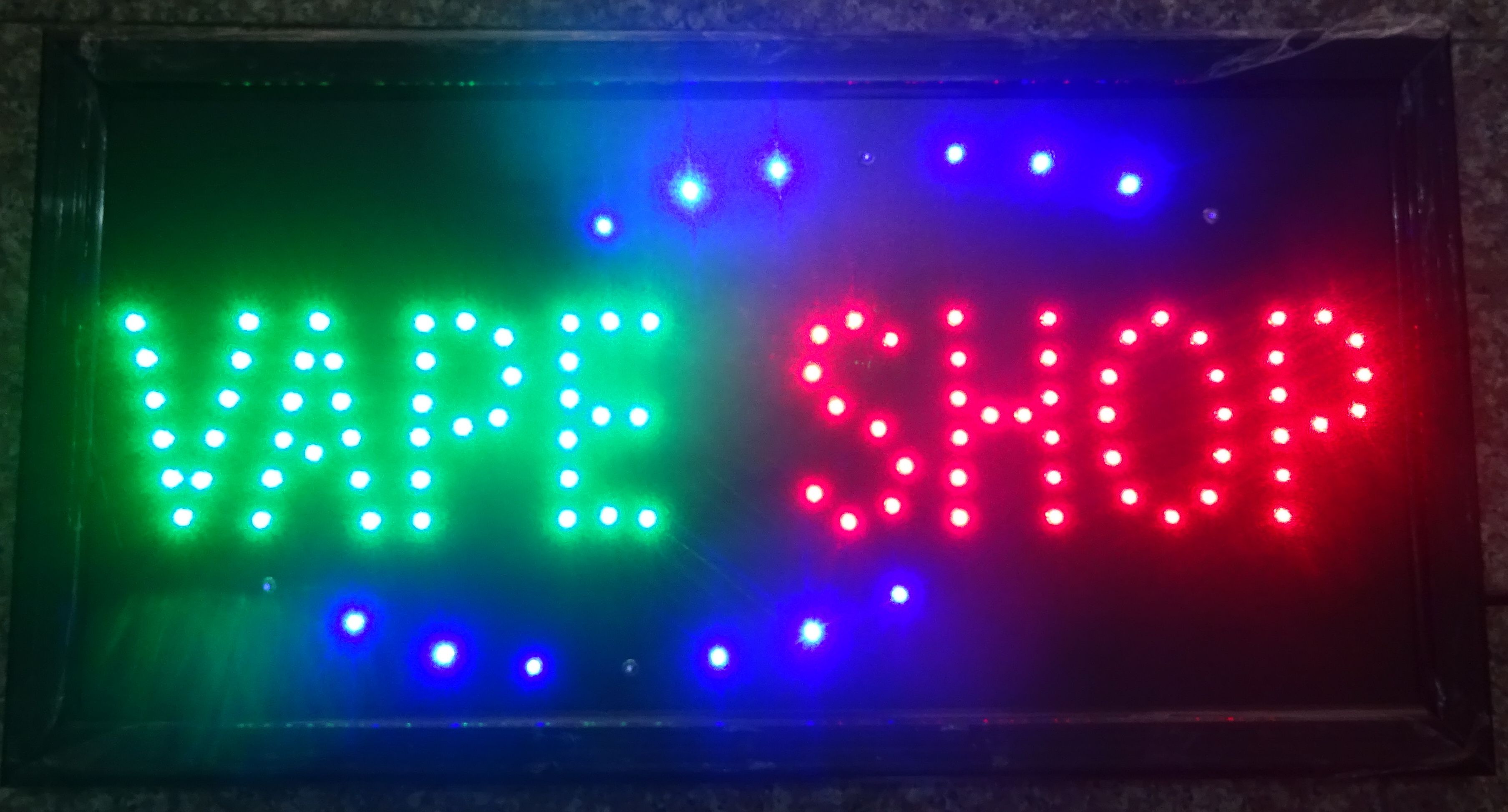 2017 Wholesale 2016 Direct Selling Led Vape Shop Sign Custom Neon Signs