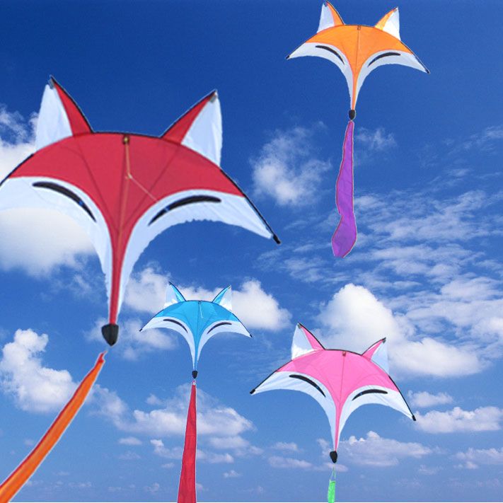 2017 Fox Kite Umbrella Cloth Carbon Fiber From Chinesekites, 15.08