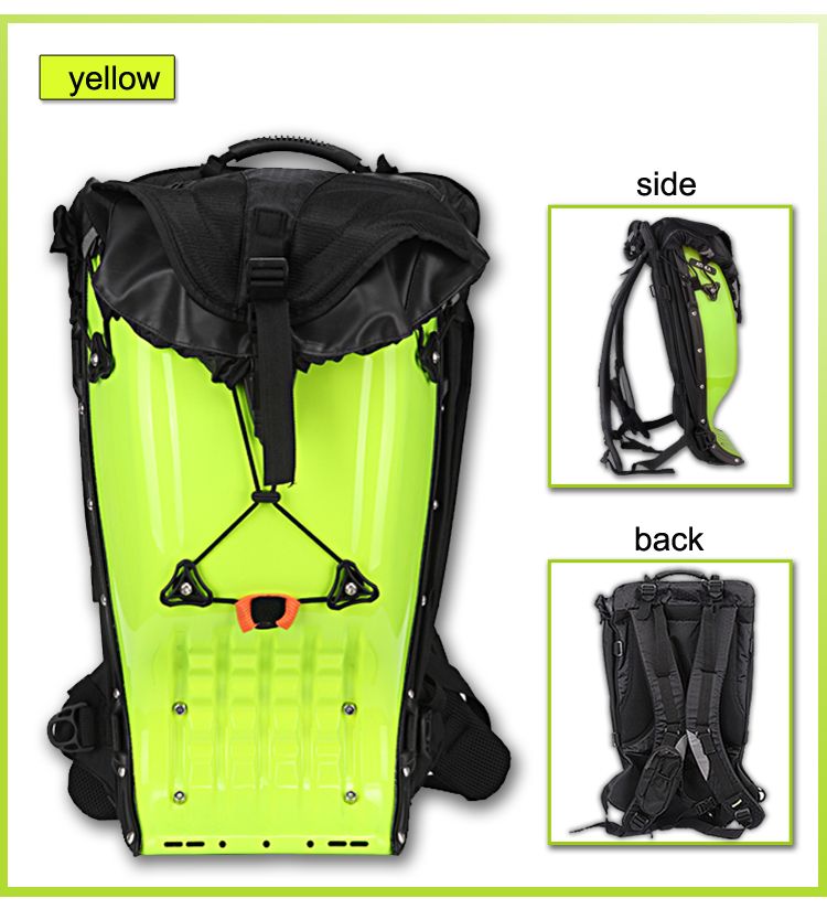 Anoka Hard Shell Backpack Motorcycle Biker Backpack Multifunction Explore Camping Hiking