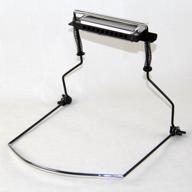 Best Sales New Chromatic Harmonica Holder For Buskers Mouth Organ