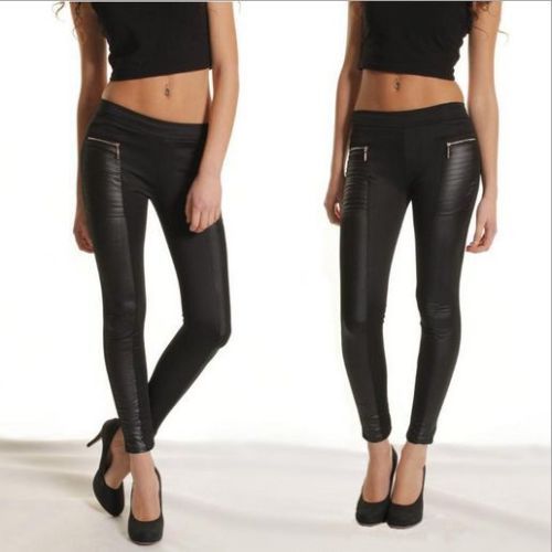 black legging trousers