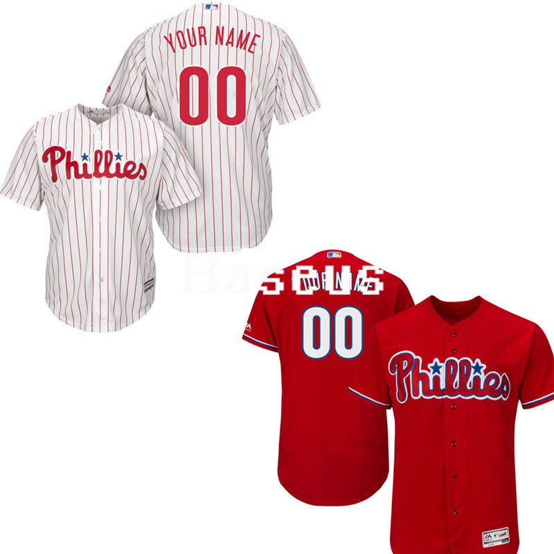 2017 Mlb Jersey Any Name Any Number Philadelphia Phillies Jersey Baseball Jerseys Customized