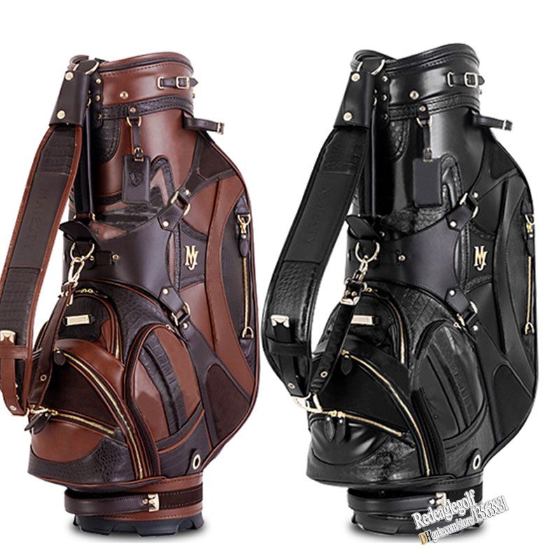 2018 New Majesty Golf Bags High Quality Pu Golf Staff Bags Colors In Choice Clubs Bag Golf ...
