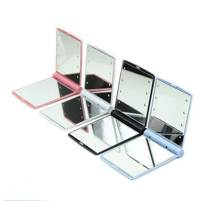 Cosmetic Mirror Make Up Makeup Folding Portable Compact Pocket Mirrors