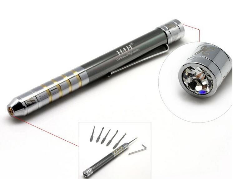 Door Lock Pick Diamond Lockpick Pen Key Tools For Locksmith Picklocking