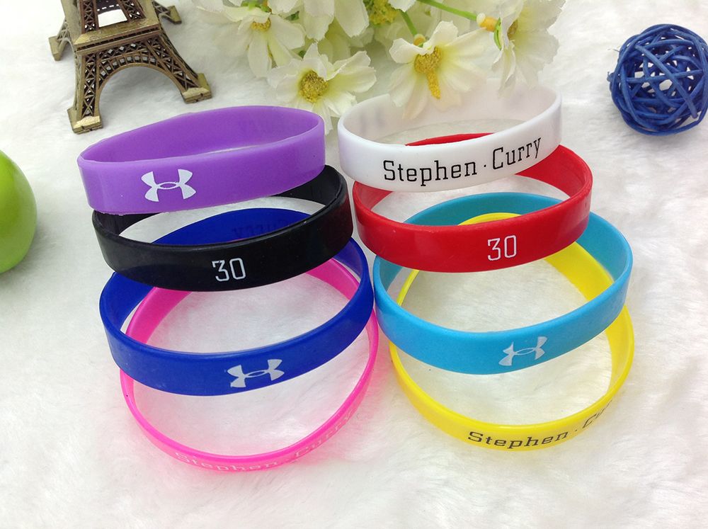 Online Cheap Wholesale Stephen Curry Sports Basketball Bracelet Power Bands Balance Energy