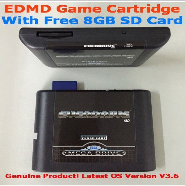 Sega Genesis MegadriveMd Edmd Game Cartridge, Usa, Japanese And