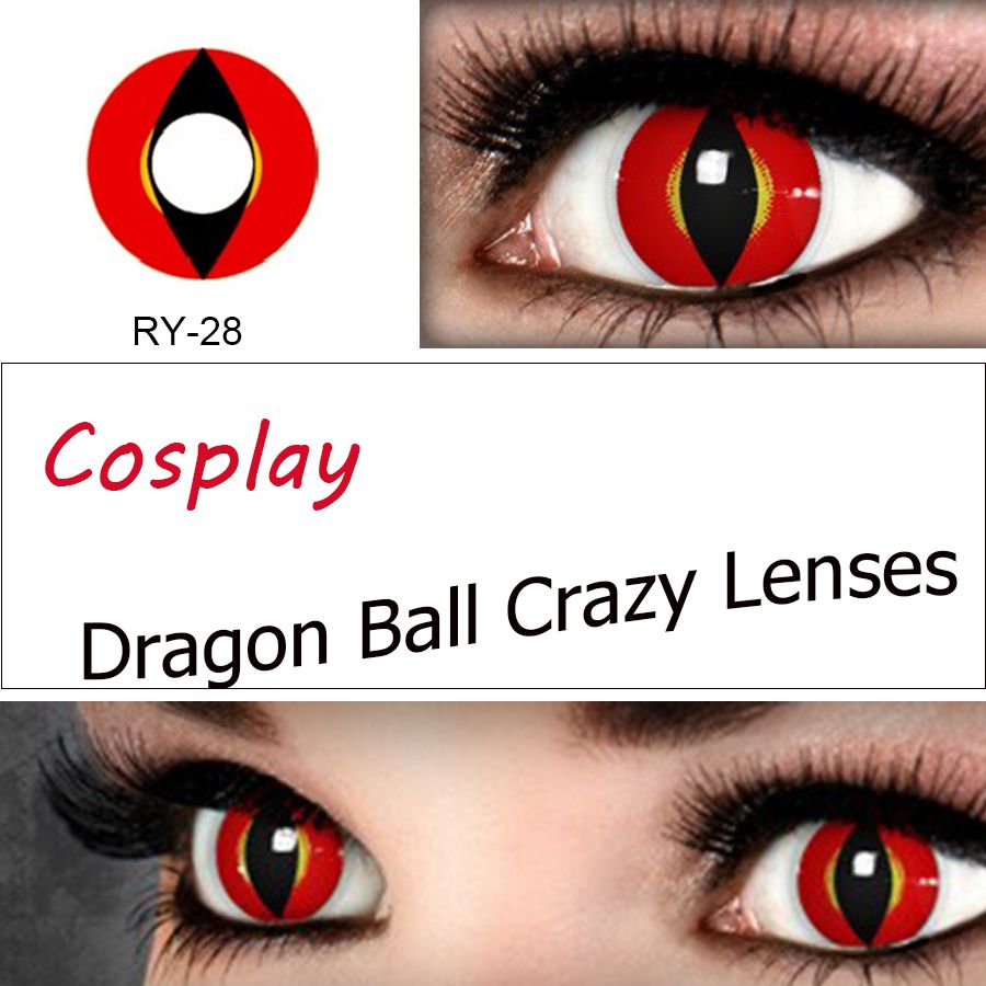 Halloween Contact Lens Crazy Lens Cat Eye Vampire Sharingan Twilight ...