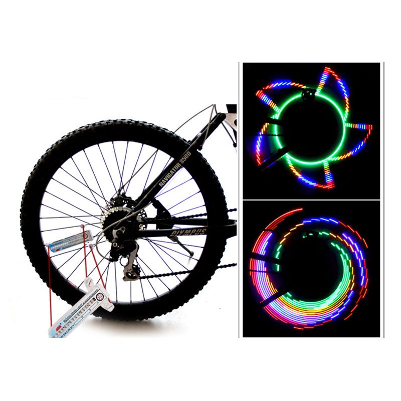 Online Cheap Diy Programmable 36 Led Bicycle Wheel Lights Mountain Bike