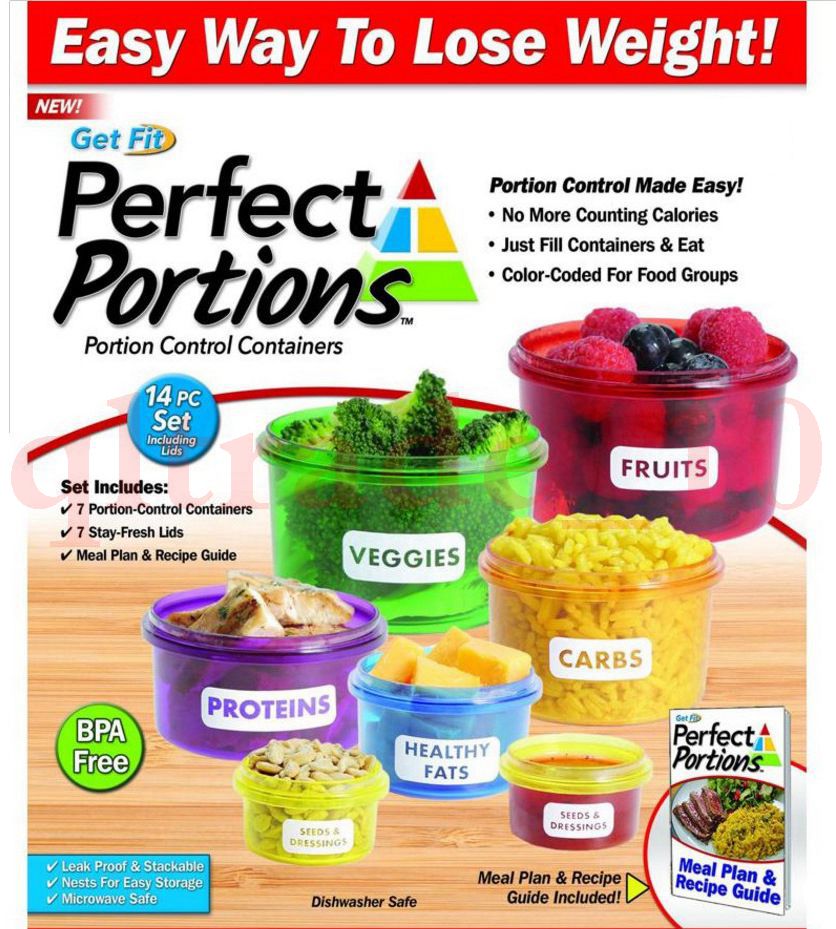 Wholesale Preservation Box Perfect Portions Portion Control Containers
