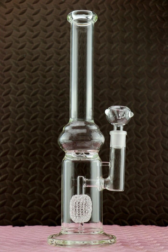 2017 5mm Thickness Bong 14 Mesh Water Pipe Concentrate Turbine Perc
