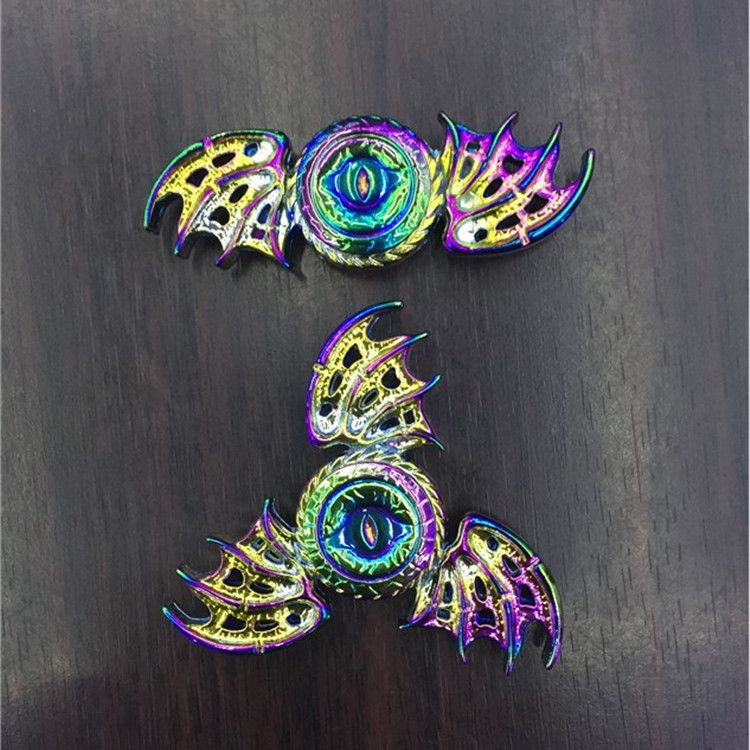 Rainbow Wing Fidget Spinner Eagle Eye Hand Spinners Edc Toys Finger