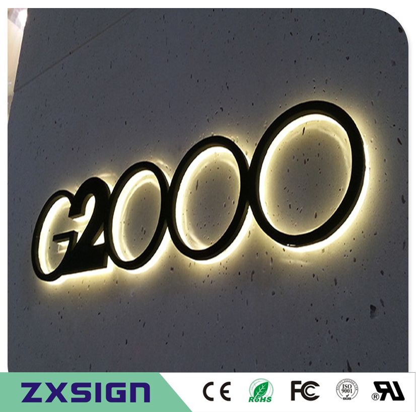 lighted channel letters metal letters