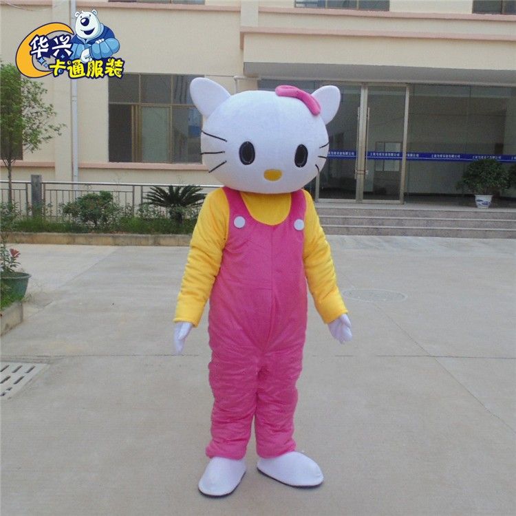 2016 Hello Kitty Cute Fancy Dress Mascot Costume Cartoon Character