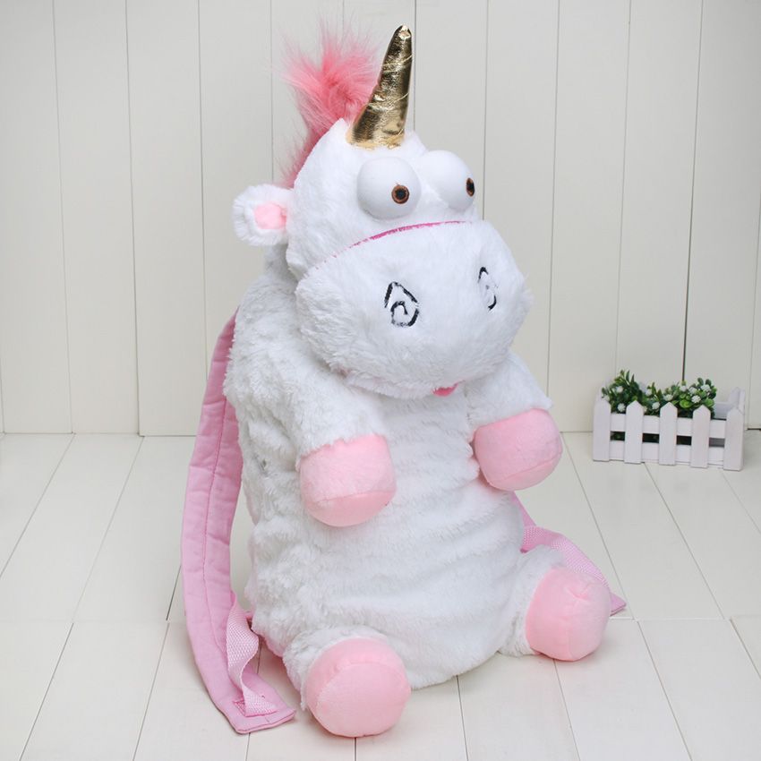 soft unicorn backpack