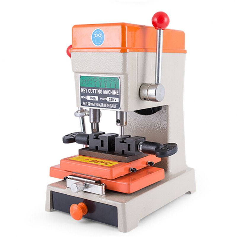 Newest Laser Defu Car Key Cutting Copy Duplicating Machine 368a With Full Set Cutters For Making