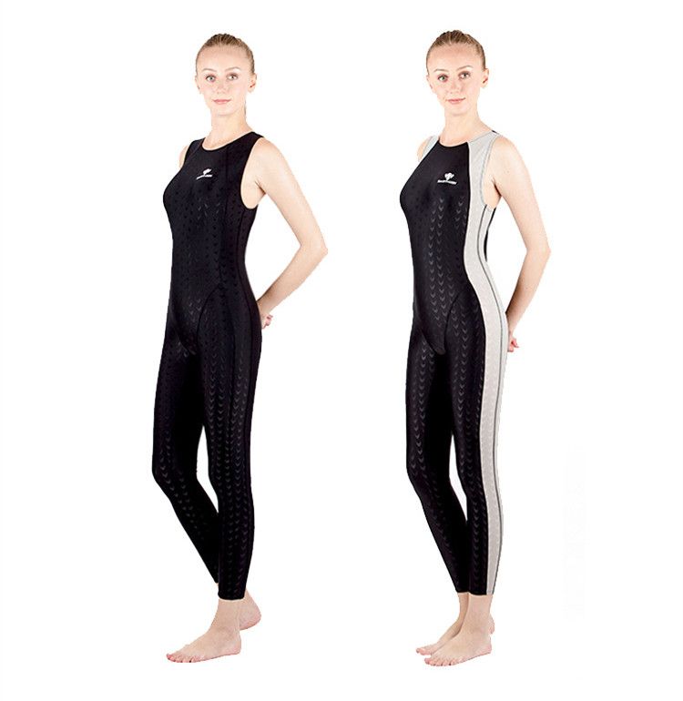 2017 Hxby Sharkskin Swimsuit Women Brand Competitive Swimming Suit One