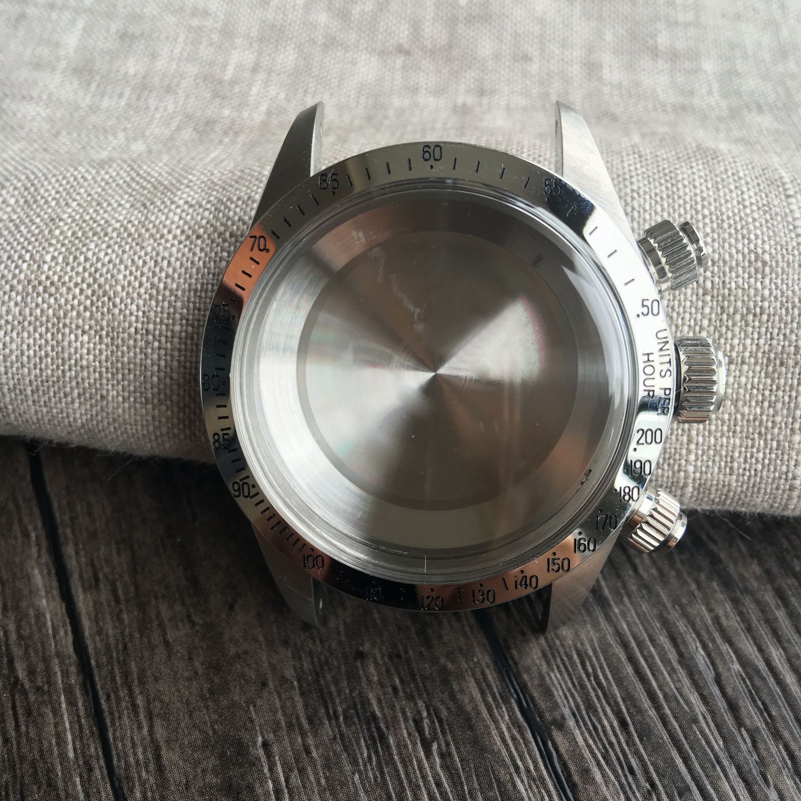 2018 Diy Watch Case Kit For Valjoux 72 Movement Dt 6263 6265 Lug 19mm