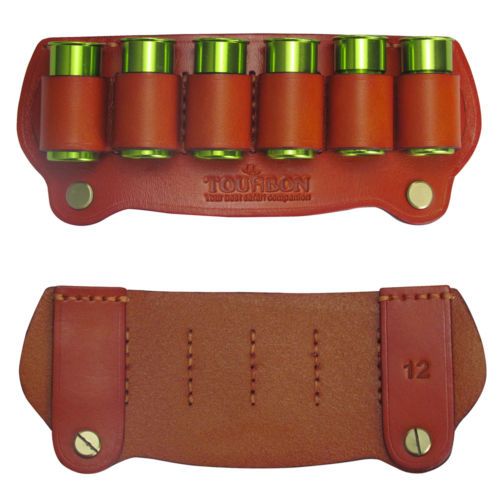 Tourbon Shotgun Ammo Holder Cartridges Pouch Slide On Belt 6 Loops Real