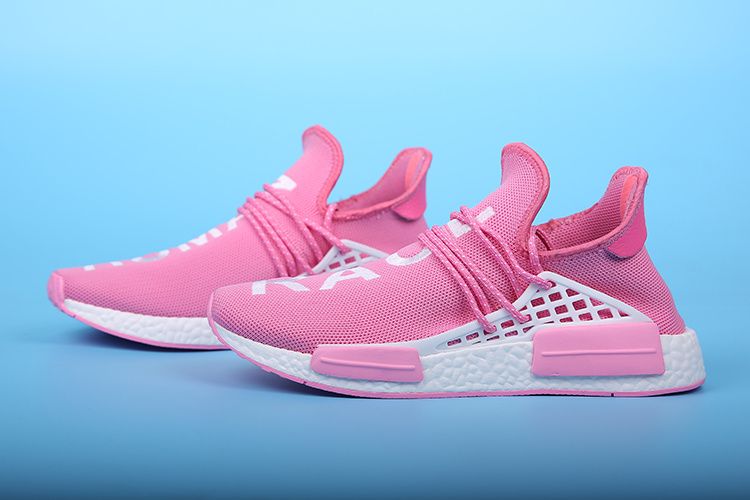 Mens / Womens Adidas NMD Boost Human Race blue / white / black Shoes
