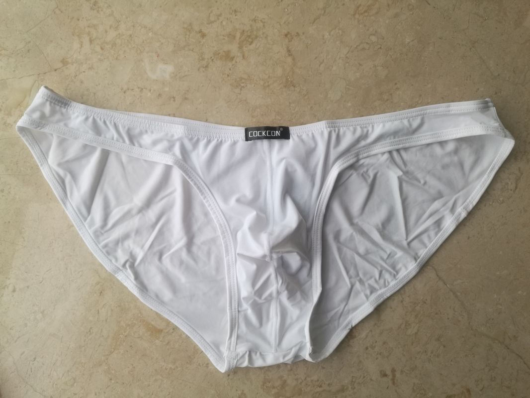 2017 Wholesale Cockcon Mens Underwear Ice Silk Briefs Ultra Thin Briefs