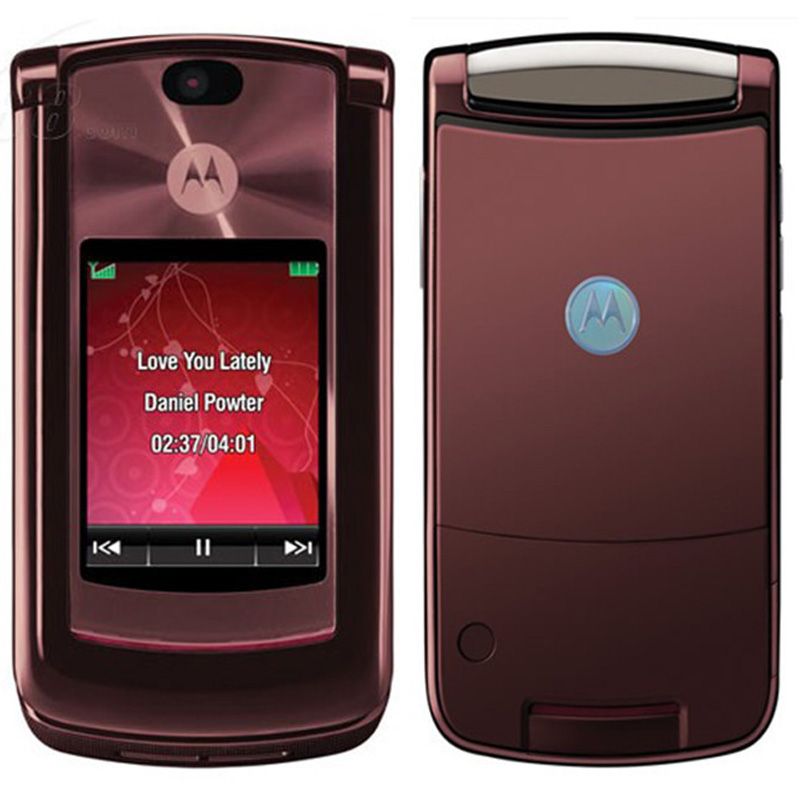Refurbished Original Motorola Razr2 V9 3g Wcdma Unlocked Mobile Phone 2