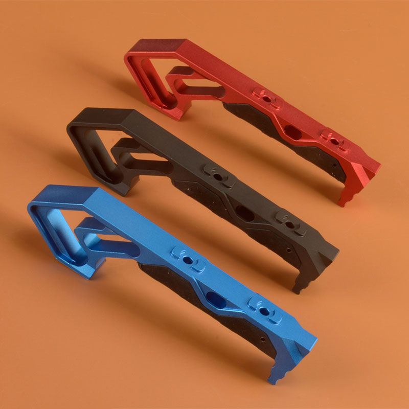 Vertical Grip Angled Foregrip Hand Stop Handstop Aluminum Body With