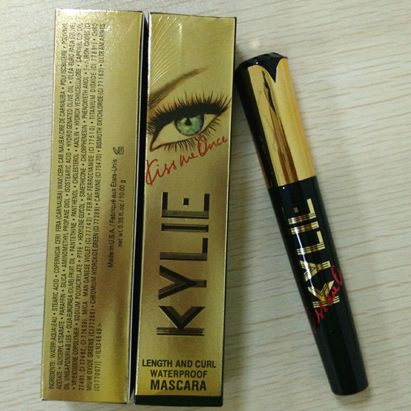 Luxury Kylie Jenner Black Mascara Brands Waterproof Kiss Me Once Length And Curl Makeup Eyes Kylie Cosmetics Make Up Kits Makeup Box Skin Care Products From Global_top, $1.81| Dhgate.Com