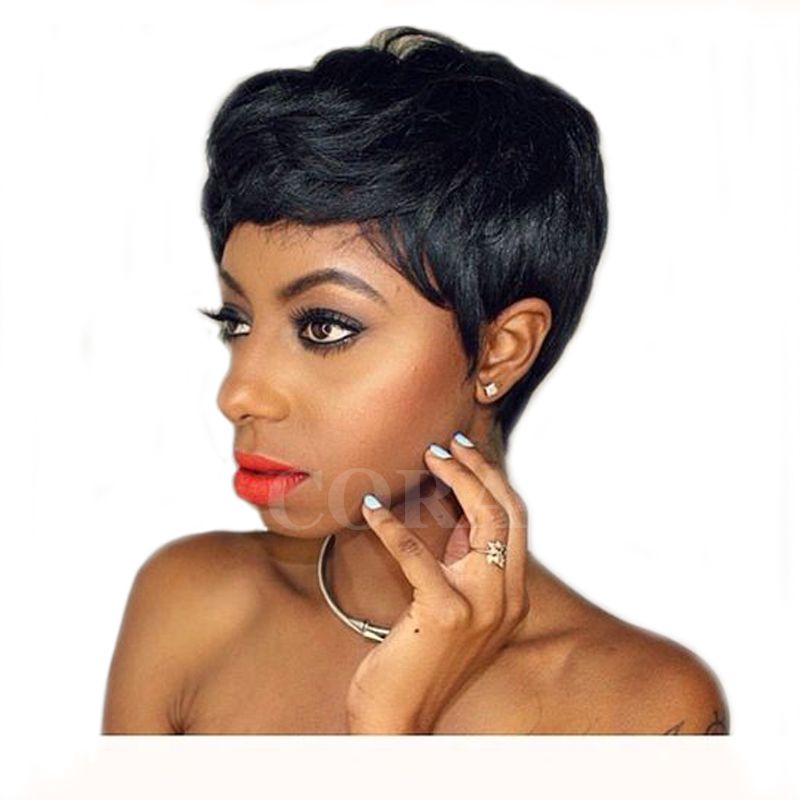 Short Glueless Lace Front Bob Cut Wigs Short Bob Wigs Straight Full