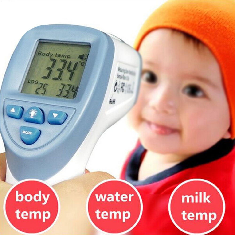 Digital Infrared Baby Thermometer Body Forehead Kids Surface