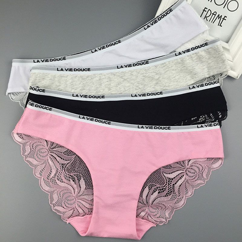 2017 Brand Quality Panties Women Underwear Intimates Cotton New Hi Cut