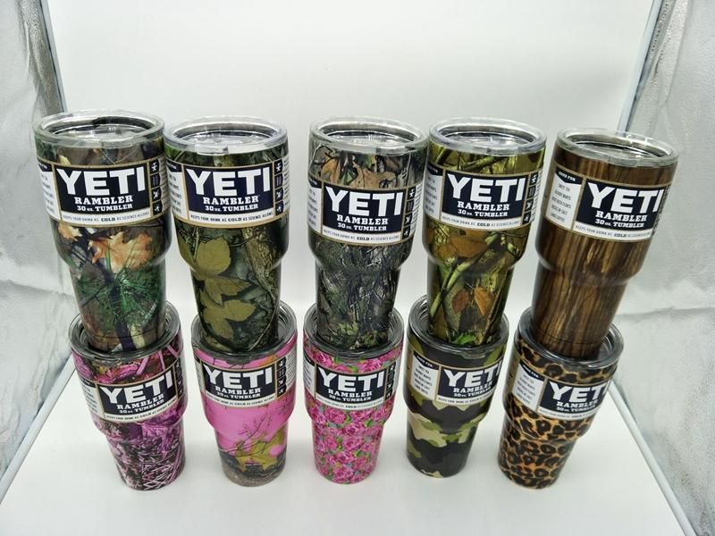 Wholesale Camo Yeti 30oz Camouflage Mugs Yeti Rambler Tumbler Rambler