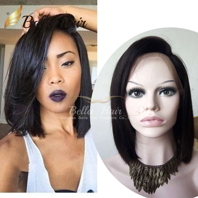 Glueless Wigs Bob Cut Wigs Human Hair Bob Full Lace Wig For Black Women