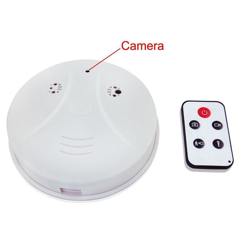 Motion Detection Hd 720p Spy Hidden Camera Cctv Camera Smoke Detector