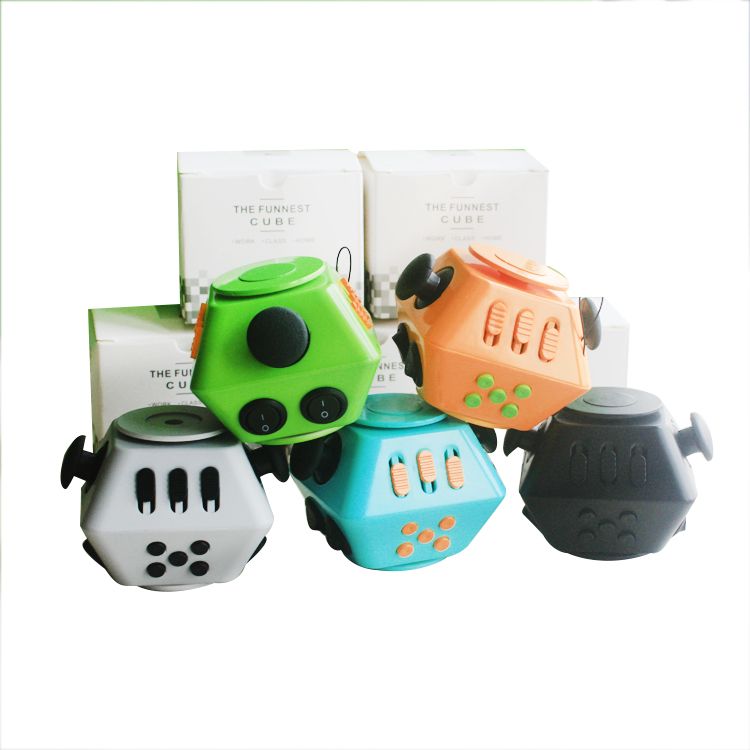 new 10functions spinning magic fidget cube 2 in 1 combined gyro spinner with magic cude new 10functions spinning magic fidget cube 2 in 1 combined gyro spinner with magic cude
