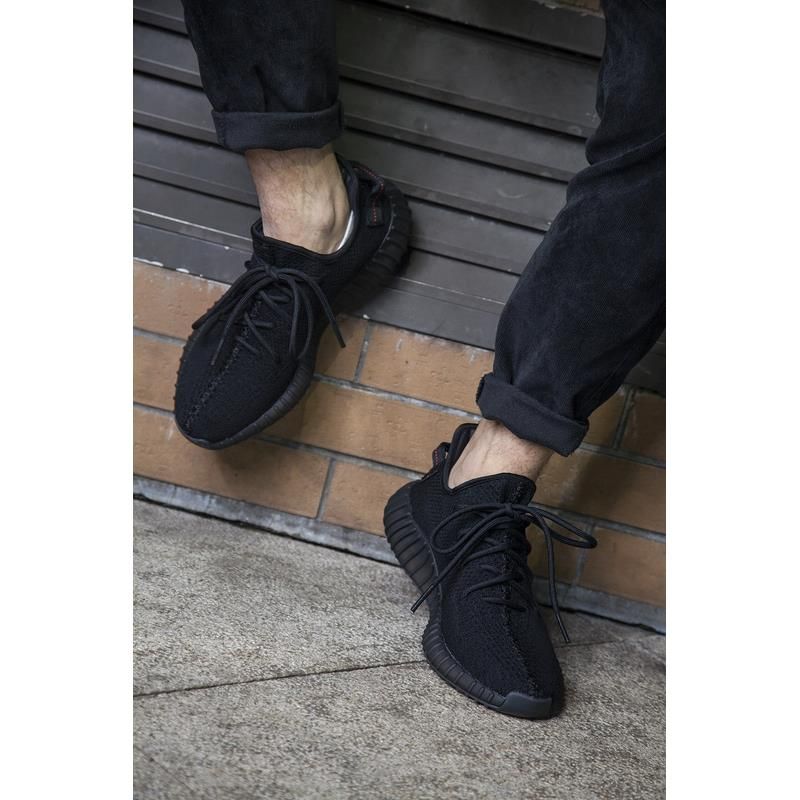 Mens adidas Yeezy Boost 350 V2 Core Black White Oreo By1604 10 