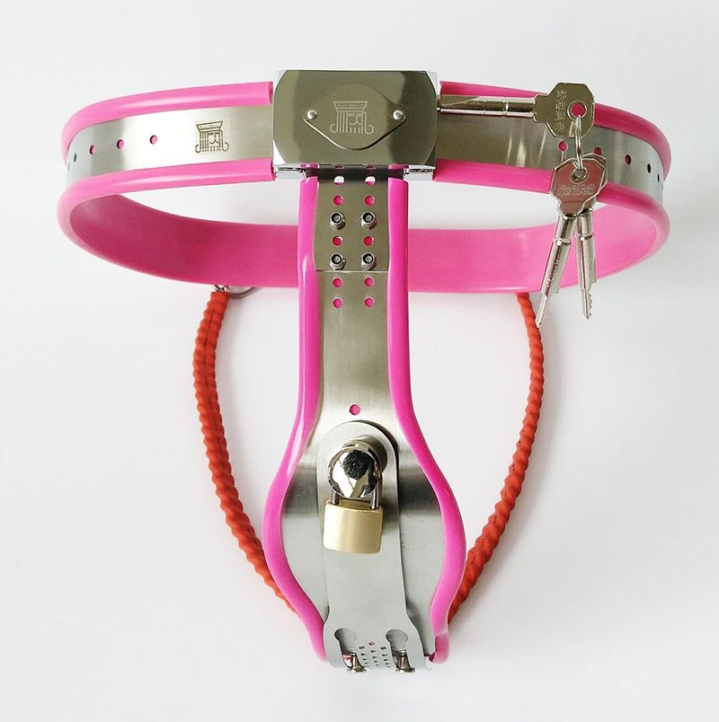 2017 New Arrival Fully Adjustable Stainless Steel Female Chastity Belt