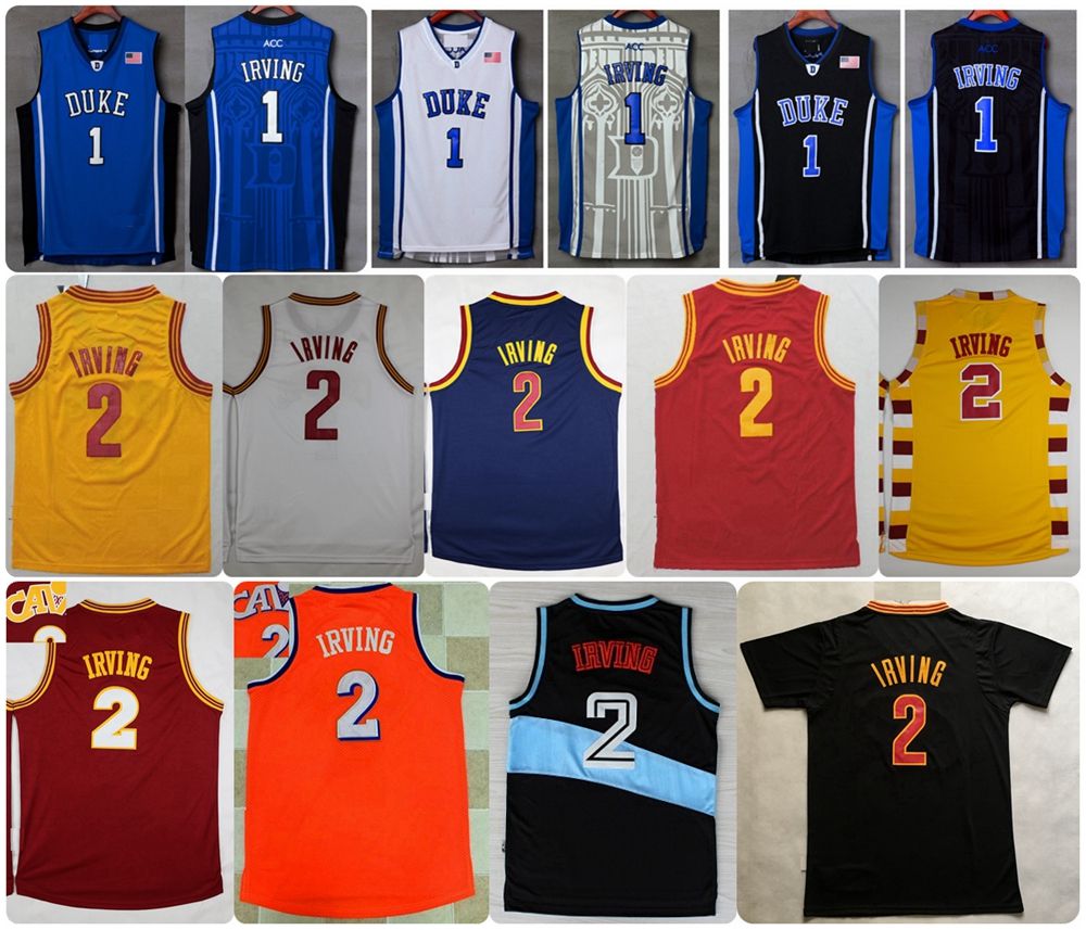 2017 2017 Kyrie Irving No.2 Basketball Jerseys Throwback Kyrie Irving