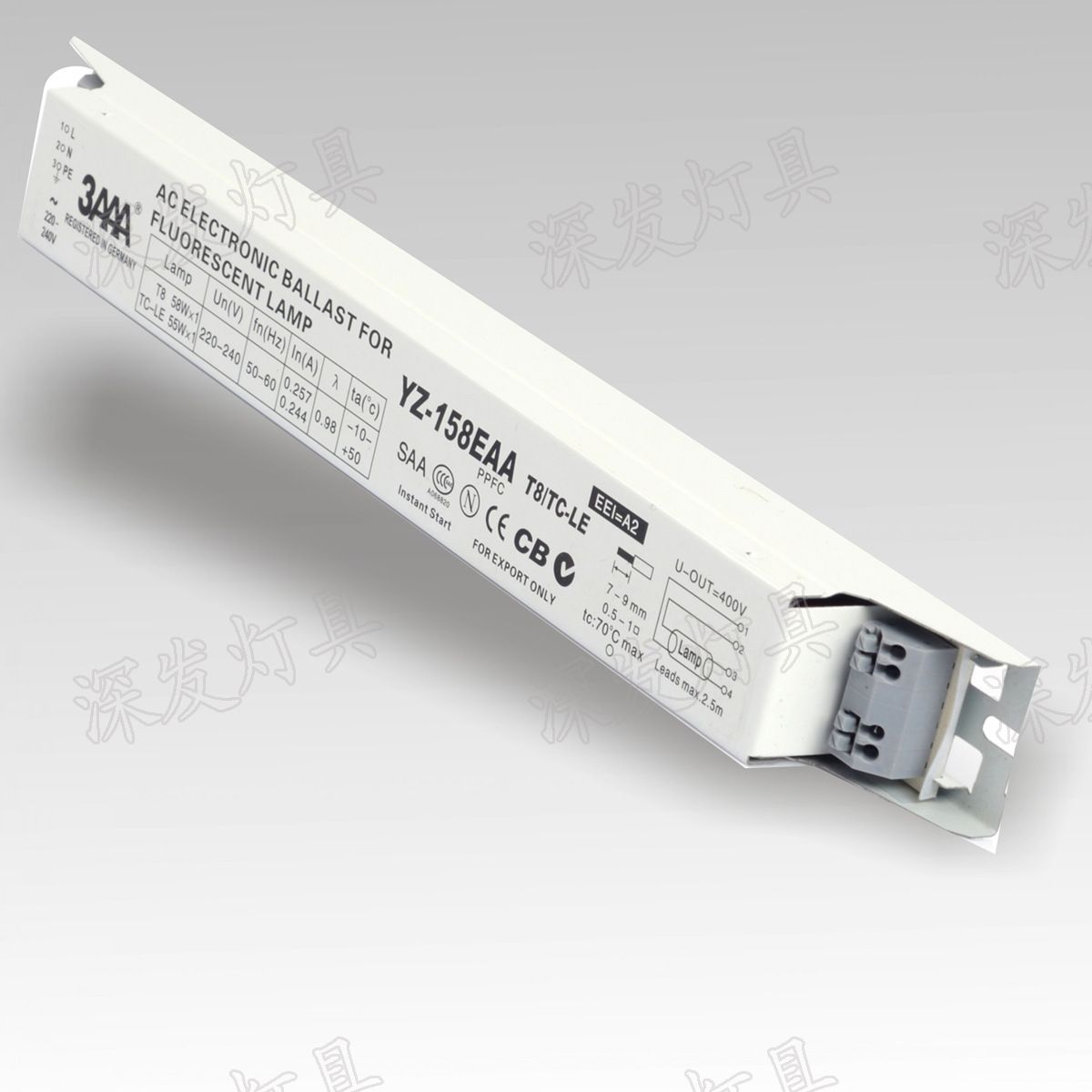 2017 3aaa Yz 158eaa 55 60w 220 240v Standard Ecg Instant Start Ac