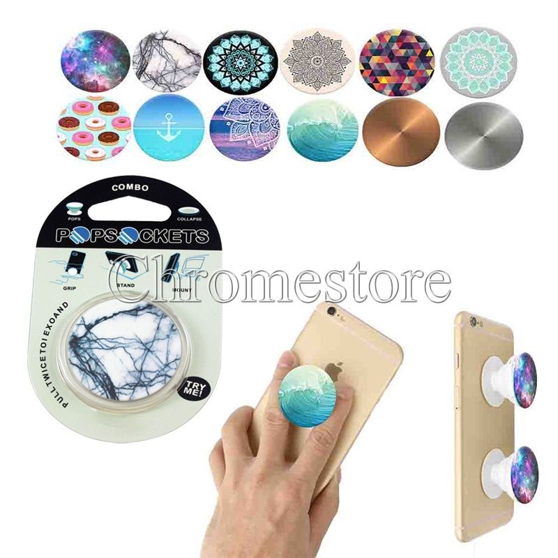 2017 Fashion Popsockets Phone Holders Grip And Stand For Tablet Mobile