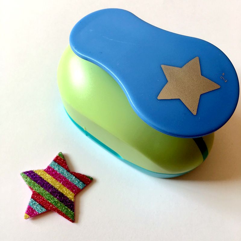 2017 5cm Star Shaped Paper Punch Large Size Shaper Scrapbooking Tools