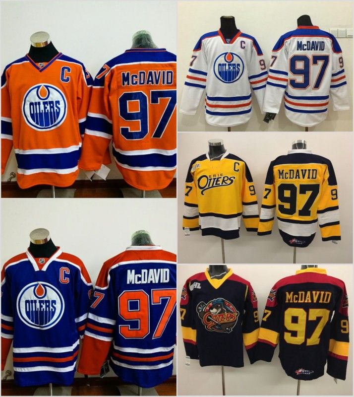 2017 Edmonton Oilers Jersey Captain C Patch 97 Connor Mcdavid Jerseys