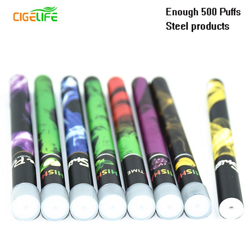 2017 Promotion Real E Shisha Pens Vapes Disposable Cigarettes Cigs 500
