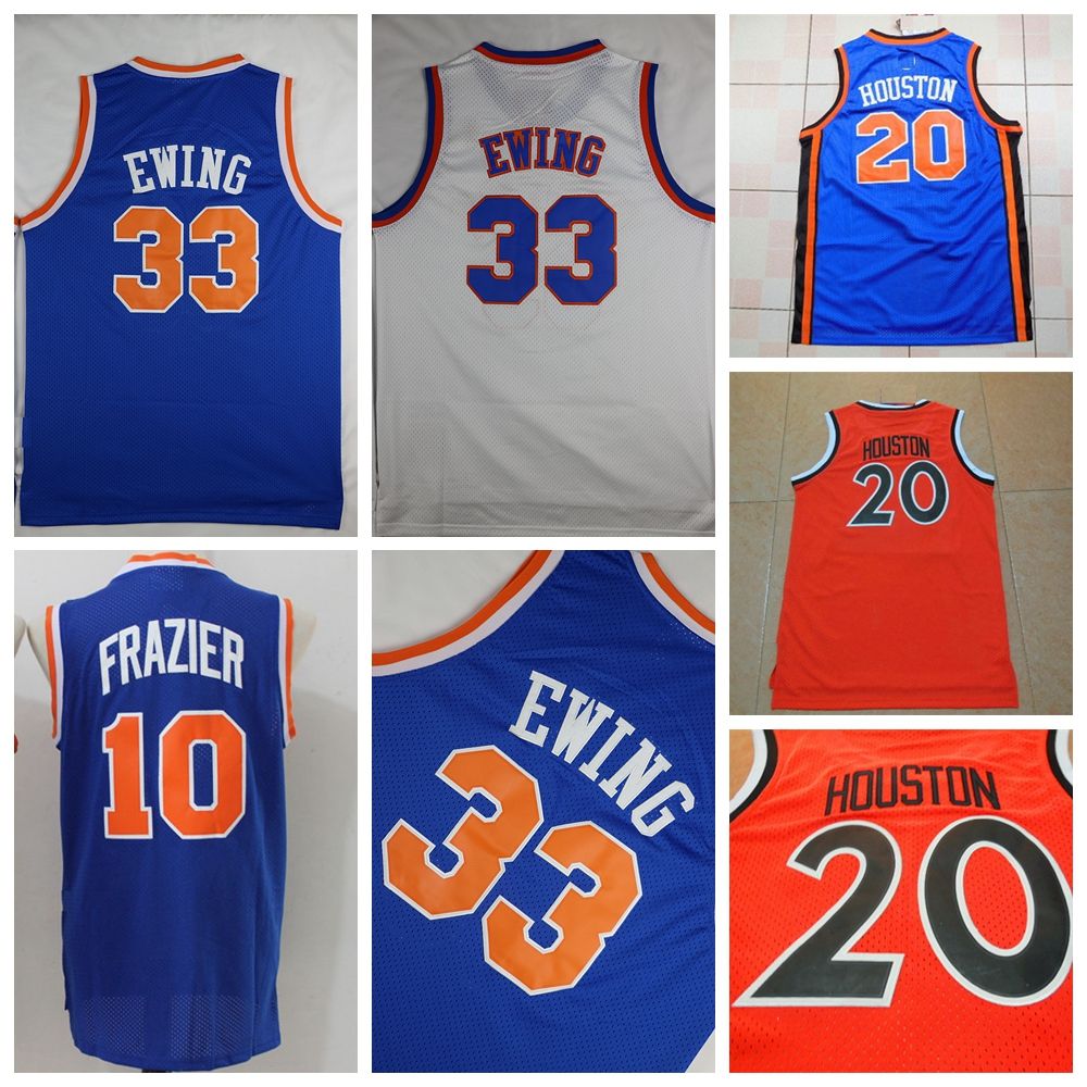 Throwback Basketball Jerseys Retro 20 Allan Houston H20 The Hoya