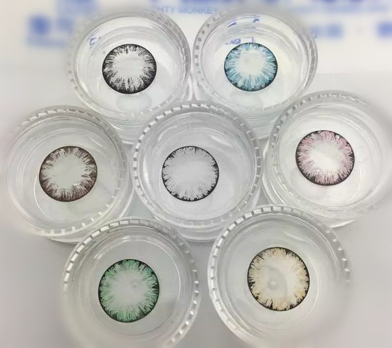 Maxiy Girl Hybrid Colorful Cosmetic Contact Lens Contacts In Stock