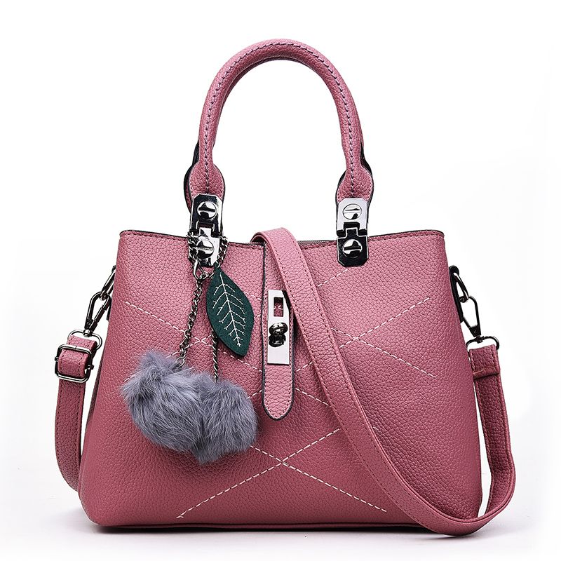 Wholesale 2016 Famous Brand Women Handbag With Cute Puffer Ball Italian Leather Handbags Female ...