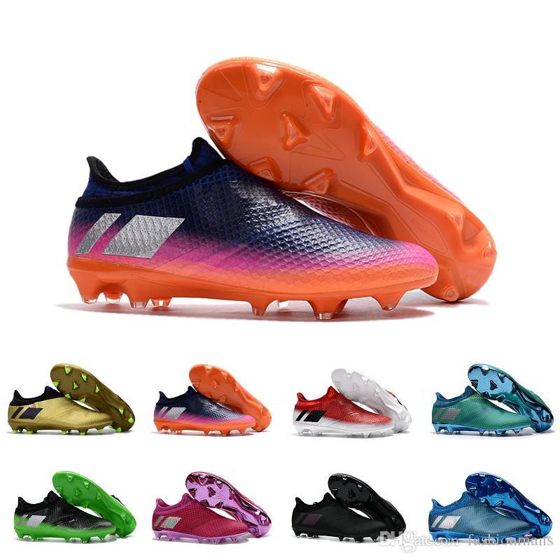 2017 Messi 16+ Pureagility Fg Soccer Shoes Cheap Discount Men'S Football Shoes 2017 High Quality