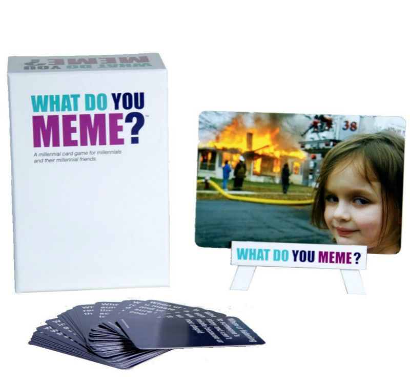 WHAT DO YOU MEME? 2017 Board Game Amusement Toys Novelty Interactive
